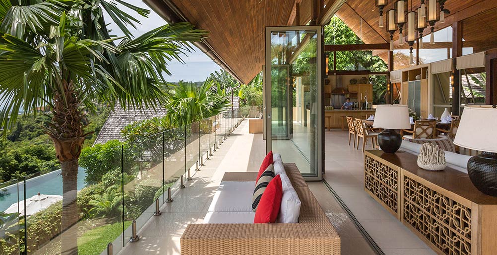 Kalya Residence - Tropical terrace
