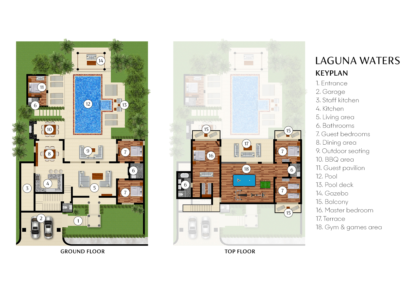 Laguna Waters floor plan