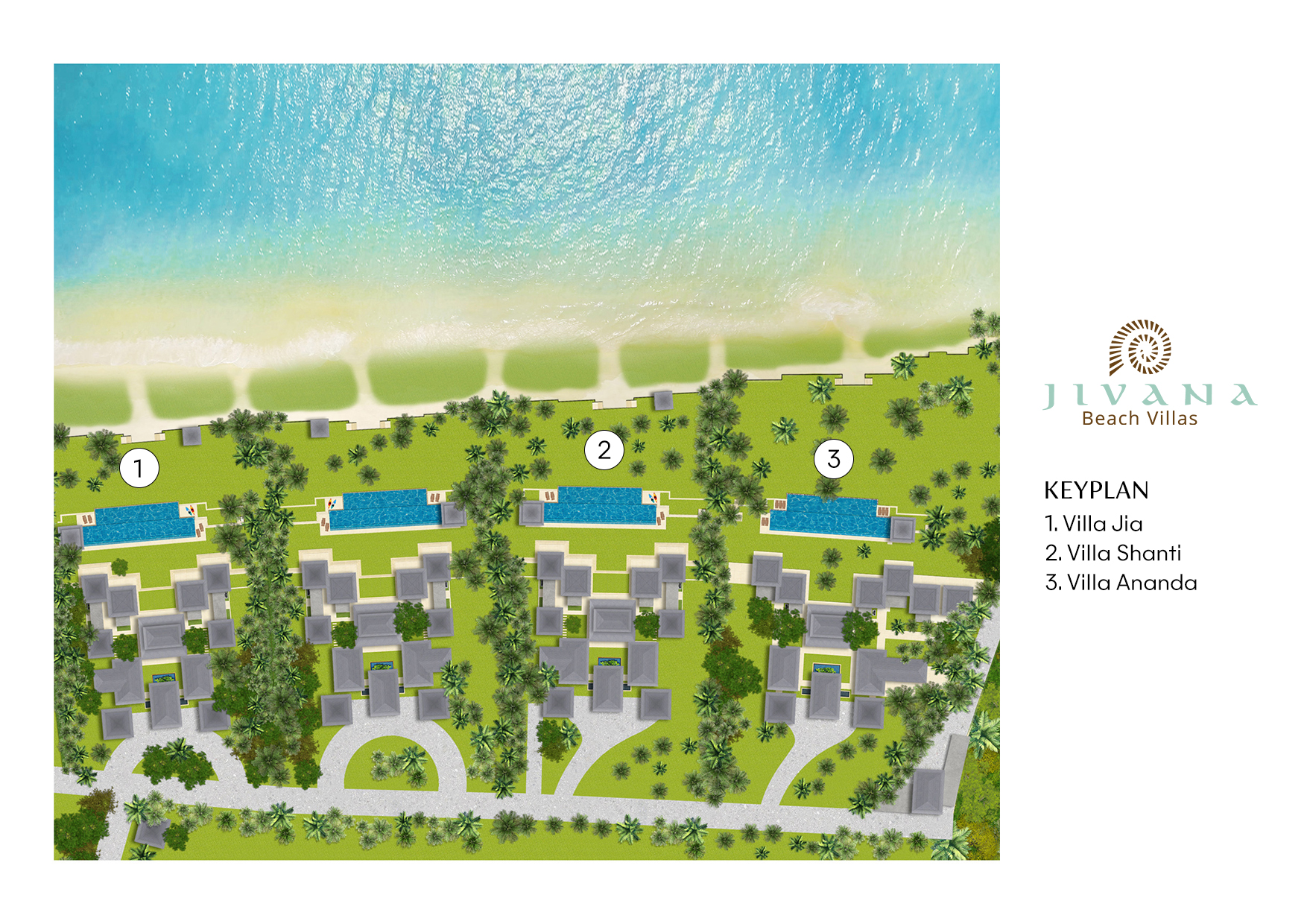 Jivana Beach Villas floor plan