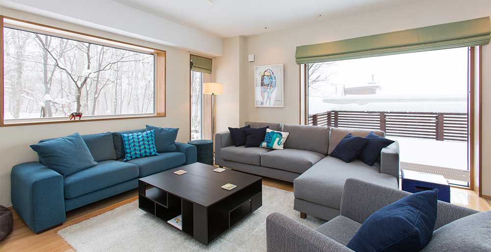 Kita Kitsune Chalet - Comfortable living area