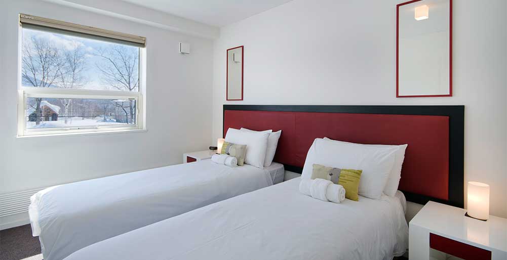 Yamabiko Chalet - Guest bedroom design