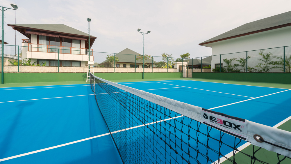 Pandawa Cliff Estate - Tennis courts, The Bukit Villa Images - Elite Havens