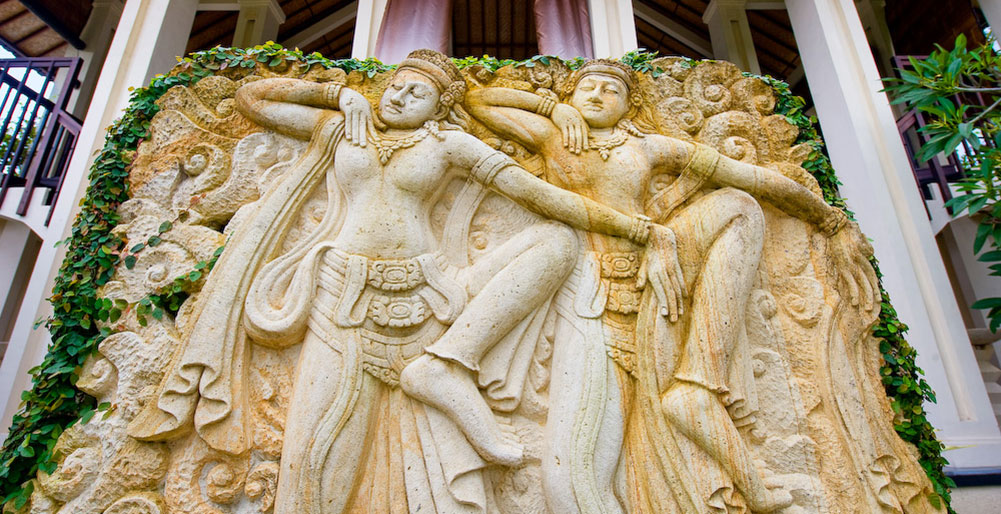 The Ylang Ylang - Wall carving