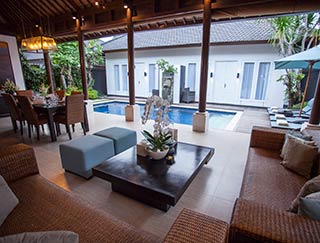 Lakshmi Villas Kawi 2 Bedroom Villa Seminyak Bali - 